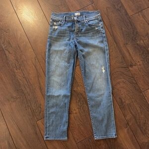 MOTHER Blue Straight Leg Women's Jeans